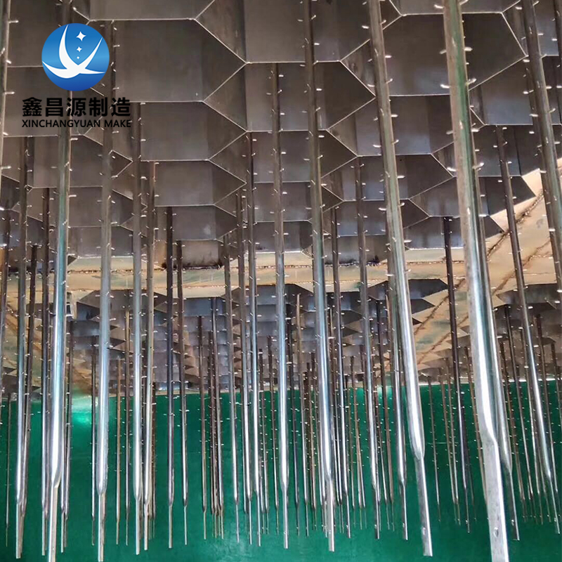 隆德濕式靜電除塵器上的陰極線選擇